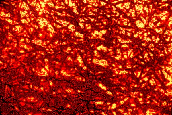 Textura de lava quente vermelha — Fotografia de Stock