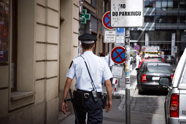Policía de Praga — Foto de Stock