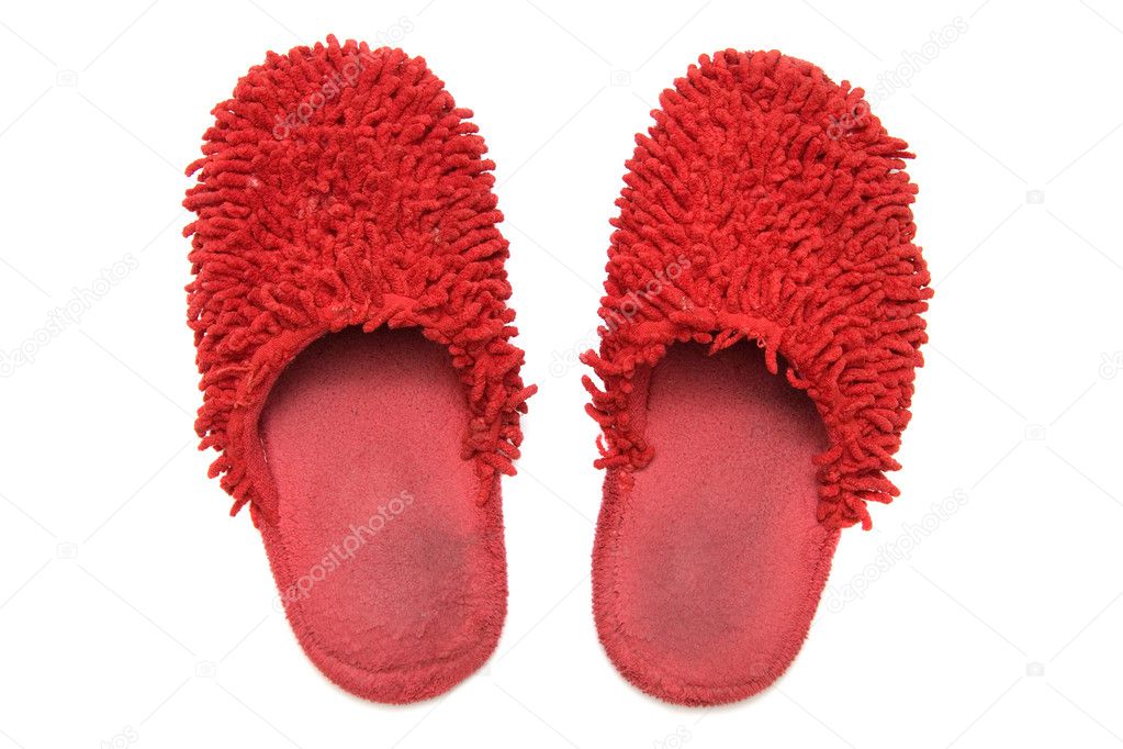 Red slippers
