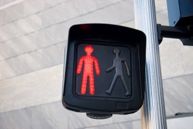 Pedestrian traffic lights clipart