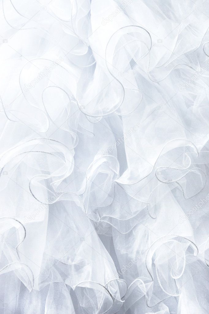 White dress fabric