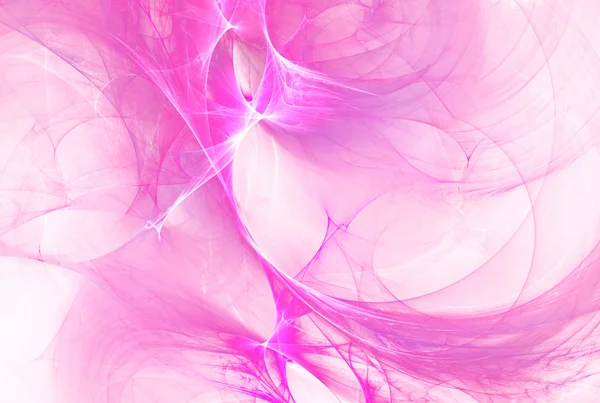 Abstrakt rosa fraktal — Stockfoto