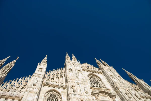 이탈리아 밀라노에 있는 주요 대성당 — 스톡 사진