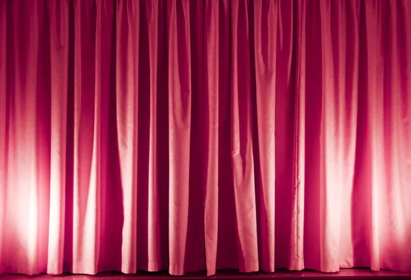Pink curtain — Stock Photo, Image