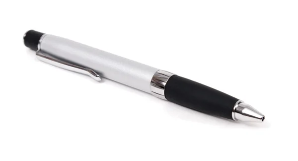 Moderní kovové pero — Stock fotografie