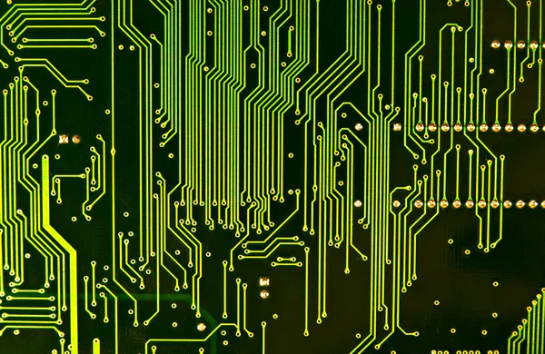 Computer chip closeup — Stock Photo, Image