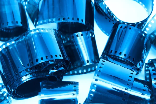 stock image Photographic film pieces