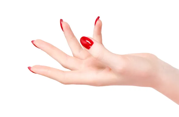 Young woman hand — Stock Photo, Image