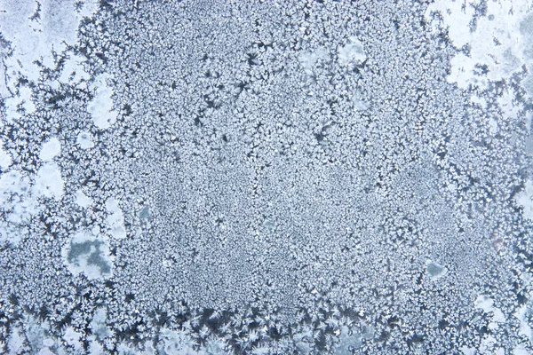 Textura ou fundo de vidro congelado — Fotografia de Stock