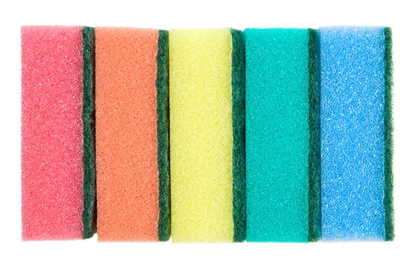 Kitchen sponges side view — Stock Photo, Image