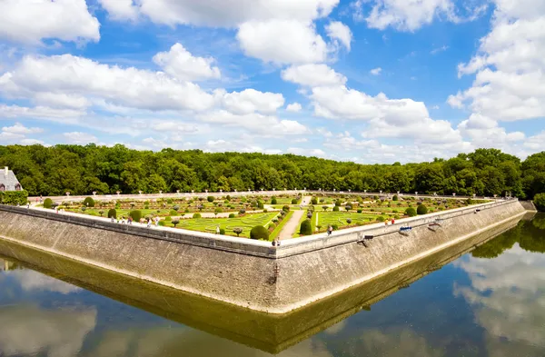 Chenonceaux słynnego parku we Francji — Zdjęcie stockowe