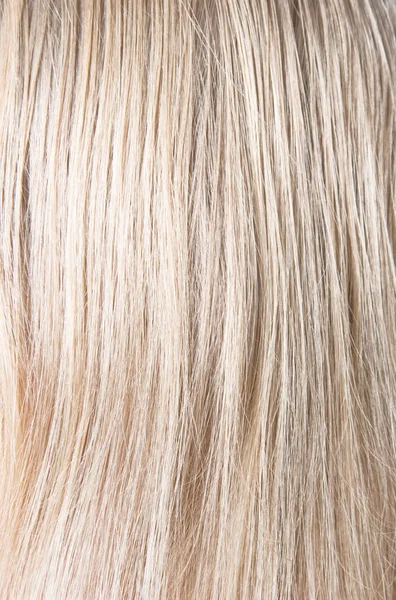 Структура волос белокурой женщины — стоковое фото