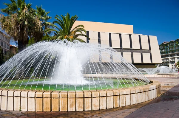 stock image City fountain in Nice France