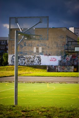 boş basketbol Bahçesi