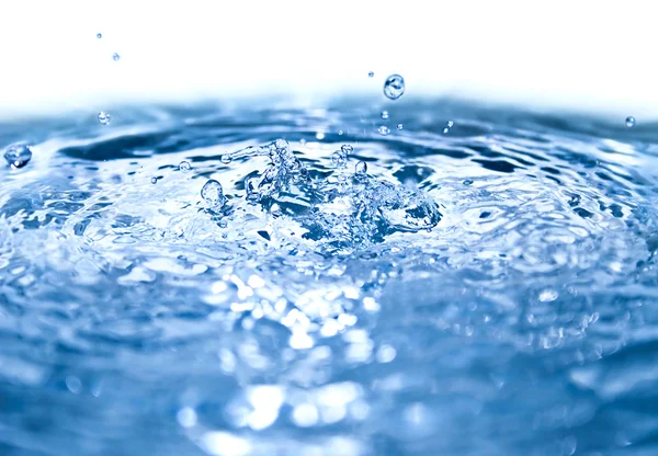 Νερό splash closeup — Φωτογραφία Αρχείου