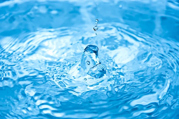 Water drop closeup — Stock Photo, Image