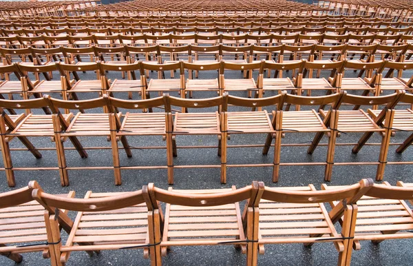 Muchas sillas. — Foto de Stock