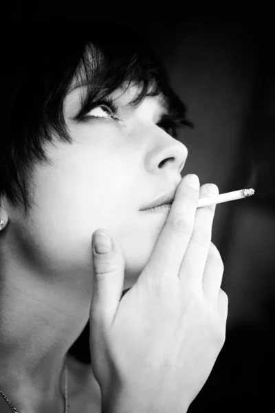 Concetto di fumo — Foto Stock
