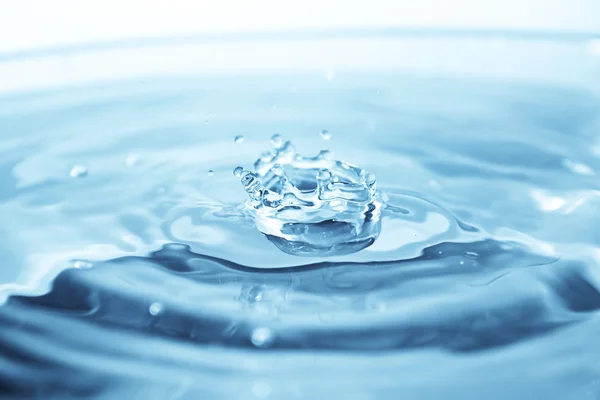 Closeup respingo de água — Fotografia de Stock