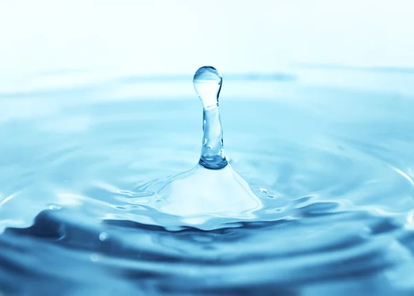 Vatten stänk närbild — Stockfoto