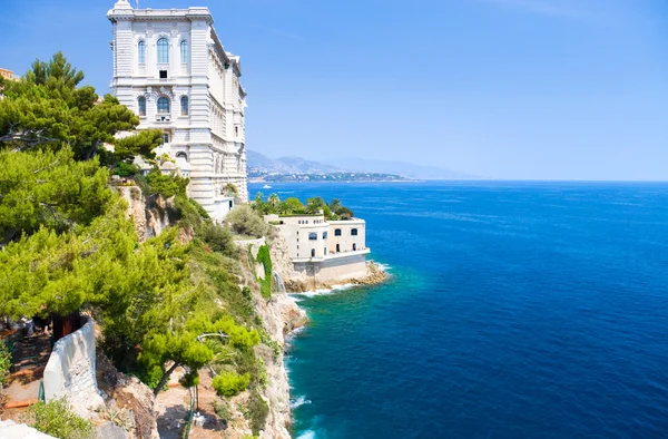 Wybrzeże Monako — Zdjęcie stockowe