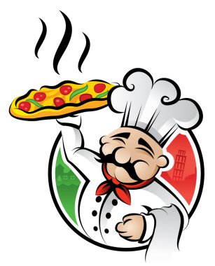Pizza Chef clipart