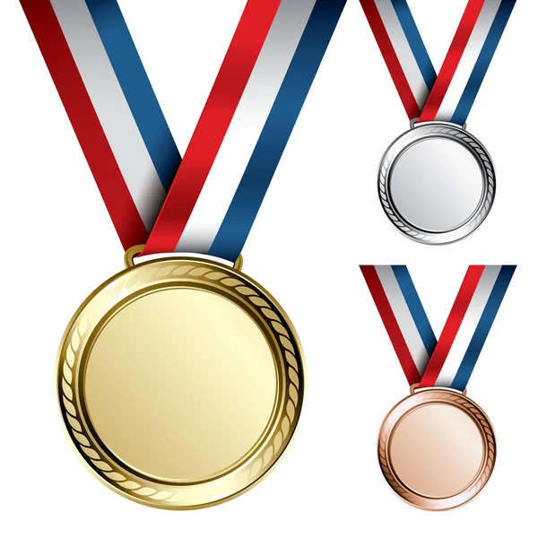Medaillen Vektorgrafiken
