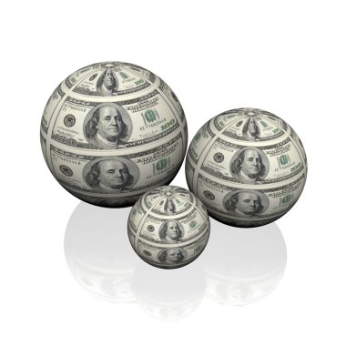 100 ile bizi dolar notlar orbs