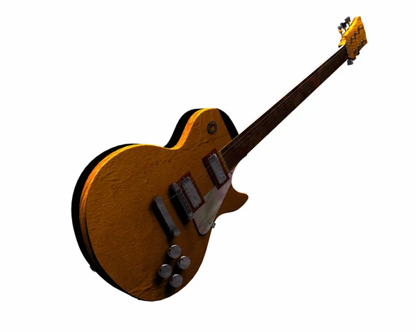 Cool 3D-gitaar — Stockfoto