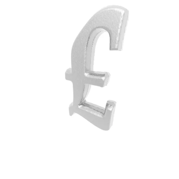 Currency sign isolated on a white — Stock Photo, Image