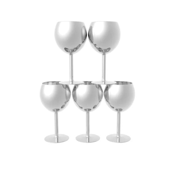 Geïsoleerd op een witte wijnglas — Stockfoto