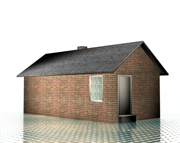 3d house model — Stock Photo, Image