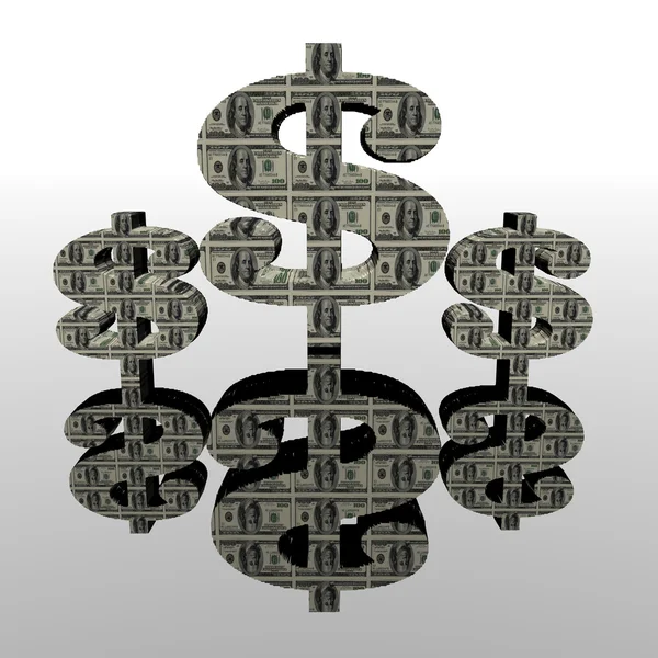 ABD Doları mali işareti — Stok fotoğraf