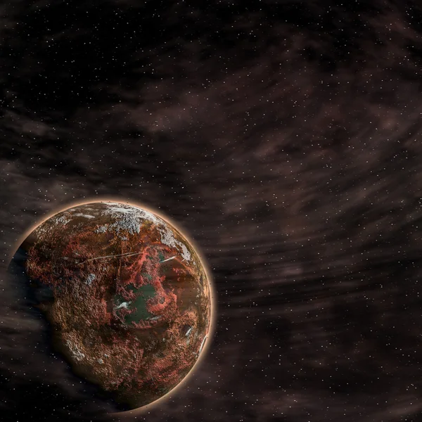 Pământul din spațiu — Fotografie, imagine de stoc