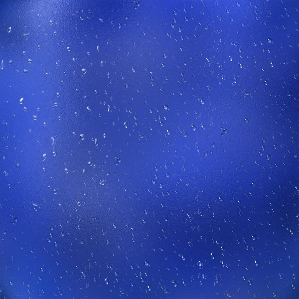 Gotas de água com efeito de vidro — Fotografia de Stock