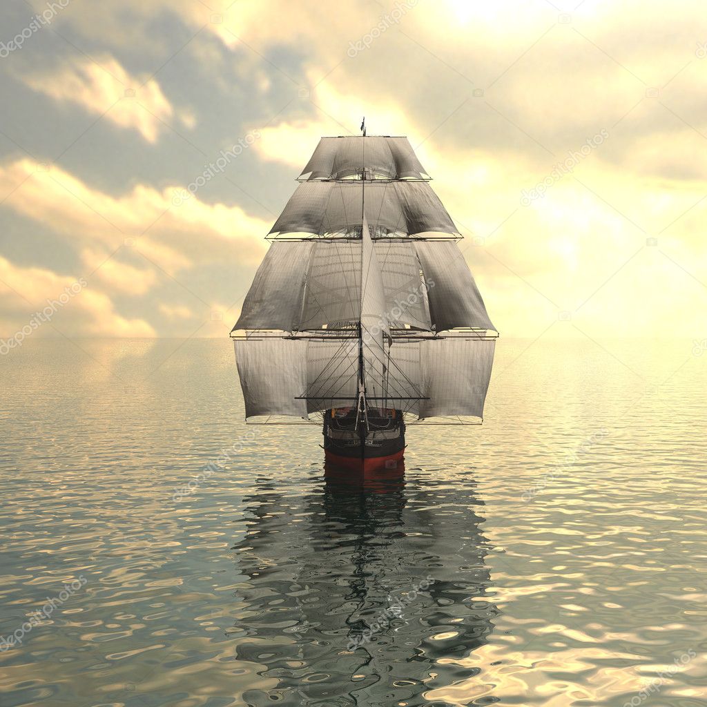 Sailing vessel — Stock Photo © Alperium 1328195