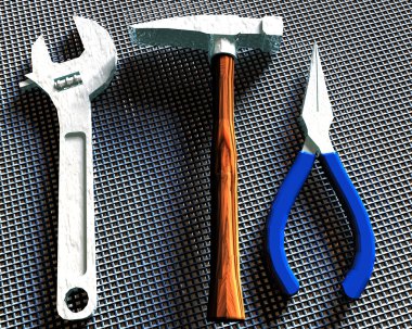 3d tools clipart