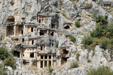 myra Türkiye'deki antik mimari