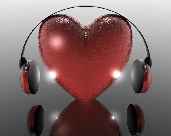 Музыка сердца — стоковое фото