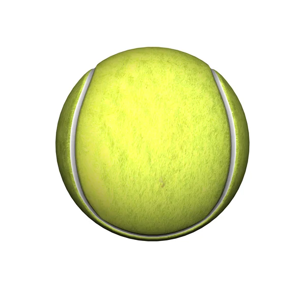 Tennis ball isolated — Stock Photo, Image