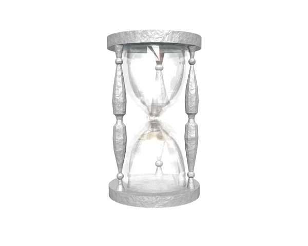 3D hourglass — Stock Photo, Image