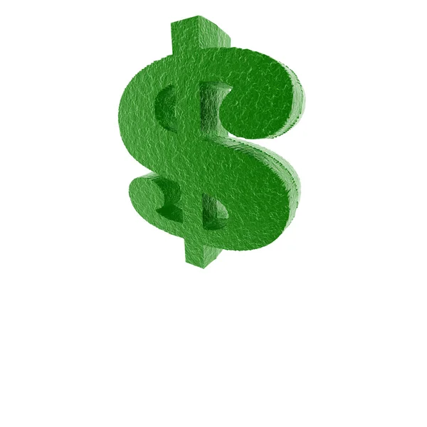 Beyaz izole işareti para birimi — Stok fotoğraf