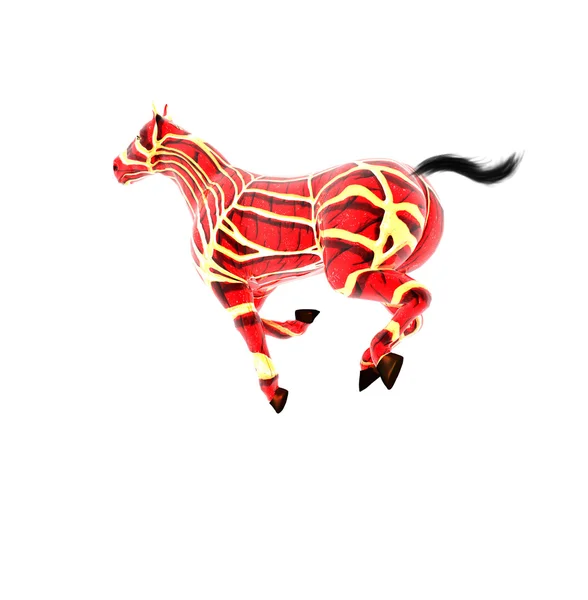 3D beautiful horse — Stock Photo, Image