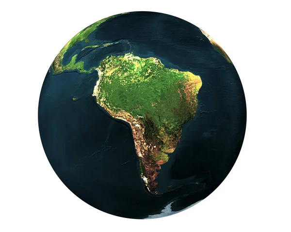 3D dünya Kuzey Amerika — Stok fotoğraf