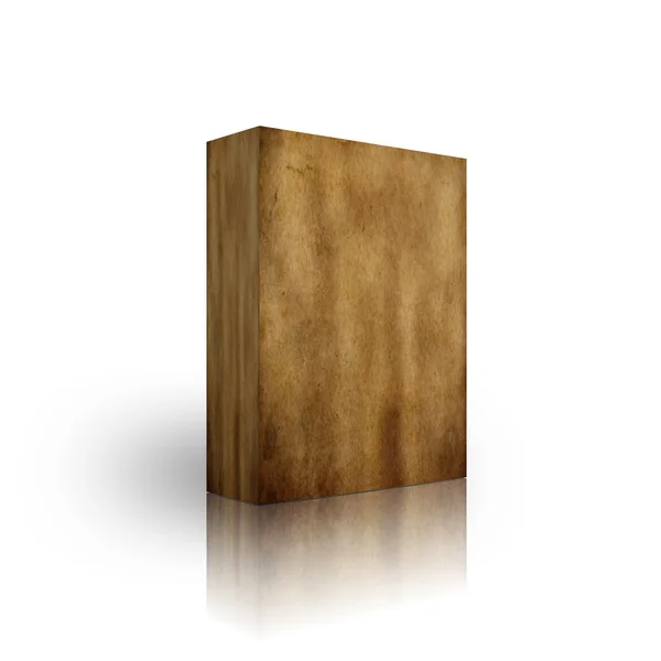 Old papyrus abstract box template — Stock Photo, Image