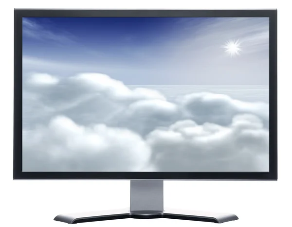 Monitor with solar sky