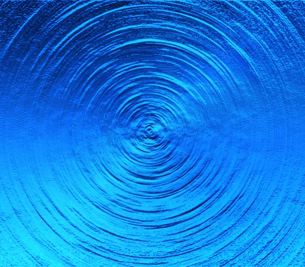 青の波紋水テクスチャ — ストック写真