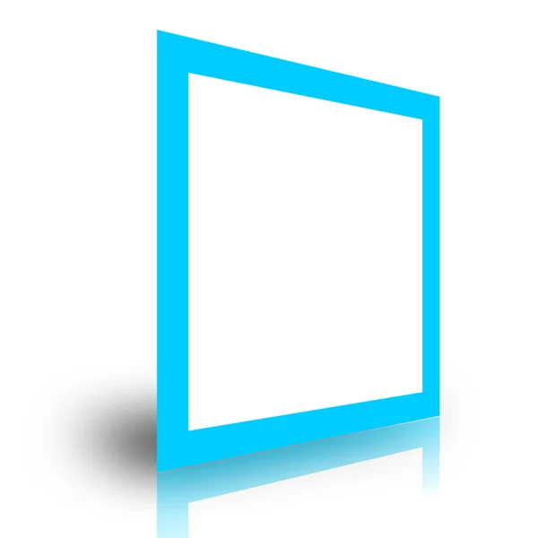 Blank photo frame template — Stock Photo, Image