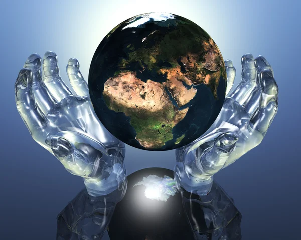 3D earth — Stock Photo, Image