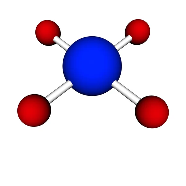 물 분자 h2o — 스톡 사진